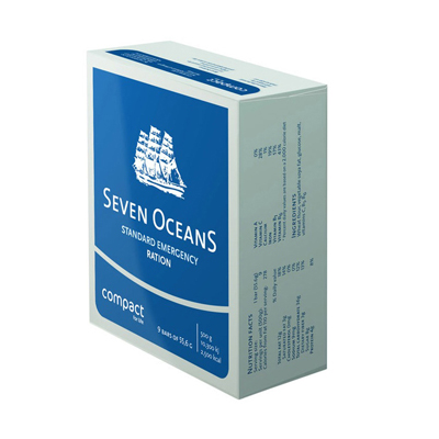 Acil Gıda Rasyon Takviyesi & Seven OceanS® Emergency Food Rations Sea
