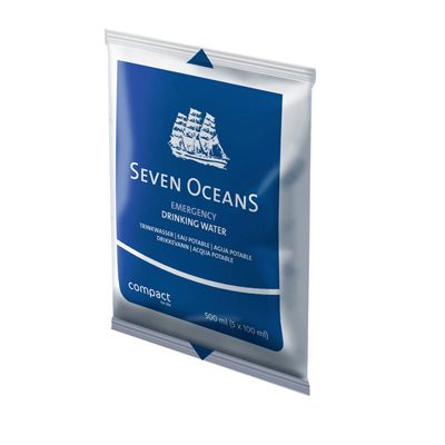 Acil İçme Suyu Rasyon Paketi & SEVEN OCEANS® Emergency Drinking Water Ration Acil İçme Suyu Rasyon Paketi & SEVEN OCEANS® Emergency Drinking Water Ration