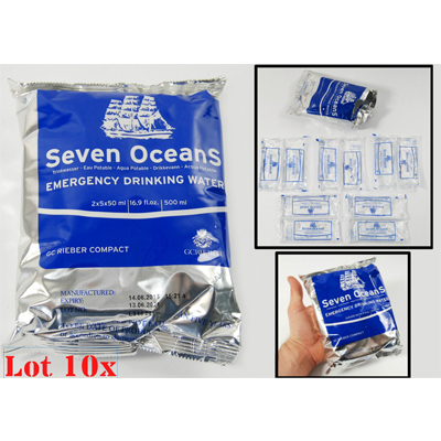 Acil İçme Suyu Rasyon Paketi & SEVEN OCEANS® Emergency Drinking Water Ration Acil İçme Suyu Rasyon Paketi & SEVEN OCEANS® Emergency Drinking Water Ration