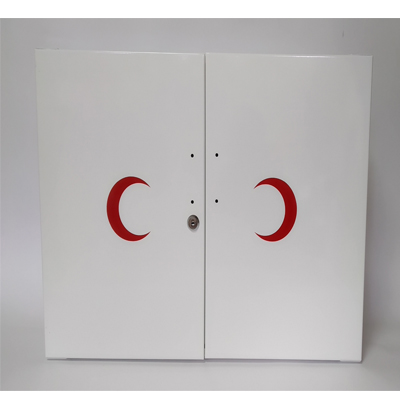 Metal İlk Yardım Ecza Dolabı | Çift Kapılı Kilitli Metal İlk Yardım Ecza Dolabı | Çift Kapılı Kilitli