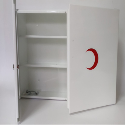 Metal İlk Yardım Ecza Dolabı | Çift Kapılı Kilitli Metal İlk Yardım Ecza Dolabı | Çift Kapılı Kilitli