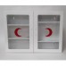 Metal İlk Yardım Ecza Dolabı Duvar Kabini Çift Kapılı Plexi Camlı 