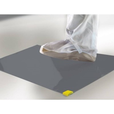 Yapışkan Yaprak Hijyen Paspas Gri Renk Ebat 45CMX115CM