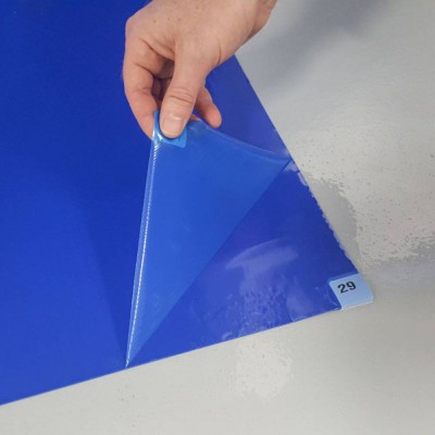 Yapışkan Yaprak Hijyen Paspas Mavi Renk Ebat 45CMX115CM Yapışkan Yaprak Hijyen Paspas Mavi Renk Ebat 45CMX115CM