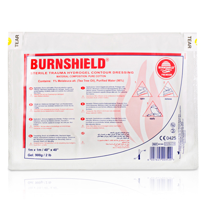 BURNSHİELD Steril Yanık Sargısı 100cm X 100cm & Burnshield Dressing 100cm x 100cm (40″x40″)
