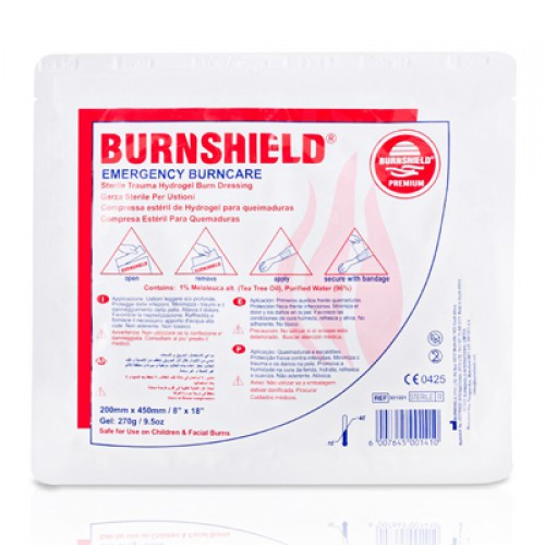 BURNSHİELD Steril Yanık Sargısı 200mm X 450mm & Burnshield Dressing 200mm x 250mm (8″x18″)