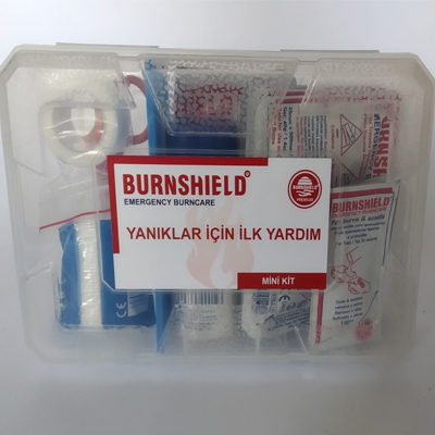 BURNSHİELD İlk Yardım Yanık Müdahale Mini Kiti BURNSHİELD İlk Yardım Yanık Müdahale Mini Kiti