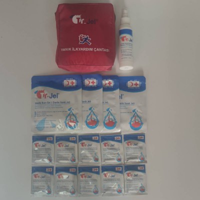 TR-JEL Mini DENİZ Araçları İçin  Jelli Yanık Pansuman Seti (Minumum Satış 1 Adet)