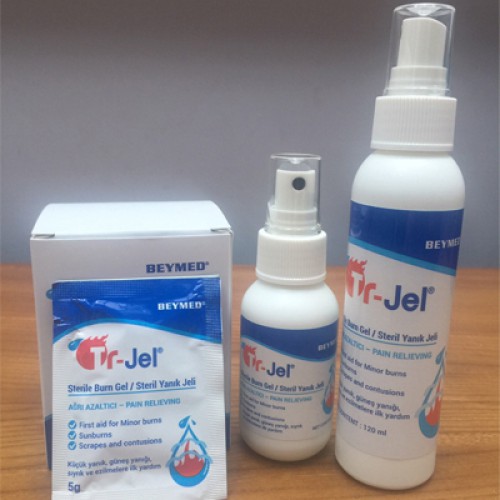 TR-JEL Steril Yanık Pansuman Sprey Jeli 50ML (Minumum Satış 6 Adet)