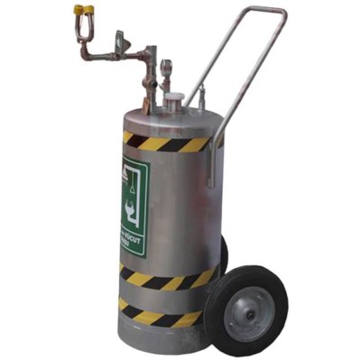 Seyyar Göz Duşu Taşınabilir 304 Krom Paslanmaz Çelik