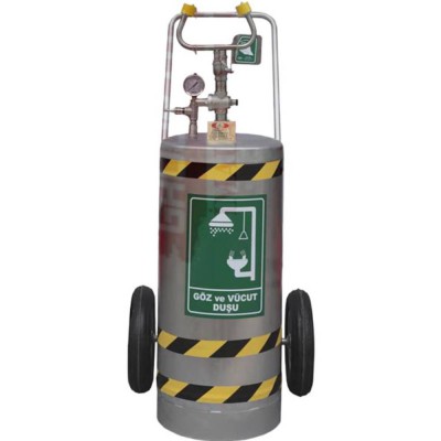 Seyyar Göz Duşu Taşınabilir 304 Krom Paslanmaz Çelik Seyyar Göz Duşu Taşınabilir 304 Krom Paslanmaz Çelik