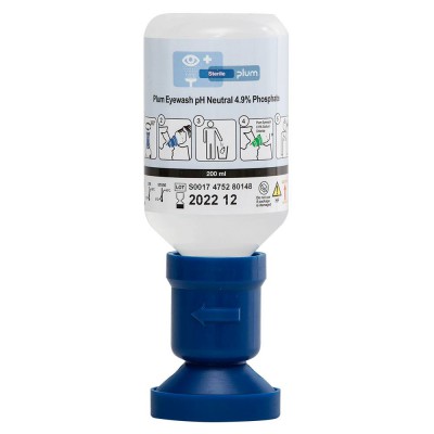 PLUM 4752 Göz Solüsyonu 200ml Kimyasal Steril Fosfat 4.9%