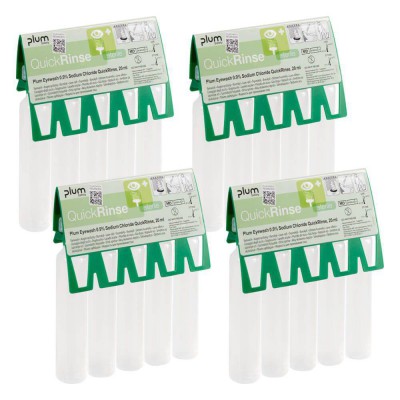 Plum 5160 Yedek Göz Yıkama Solüsyonu 5X20ML Kartuş Steril Sodyum Clorür %0.9