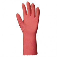 EUROTECHNIQUE 5020 LATEX MENAGE PINK Latex Kauçuk Eldiven 30cm Pembe 