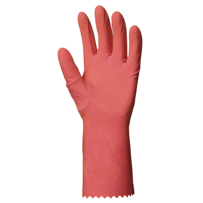 EUROTECHNIQUE 5020 LATEX MENAGE PINK Latex Kauçuk Eldiven 30cm Pembe 