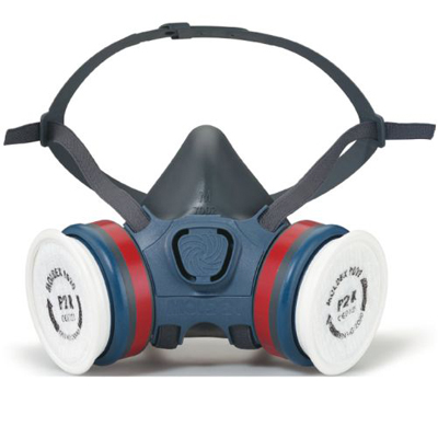 Moldex 7000 Yarım Yüz Maskesi Çift Filtre Takılabilir