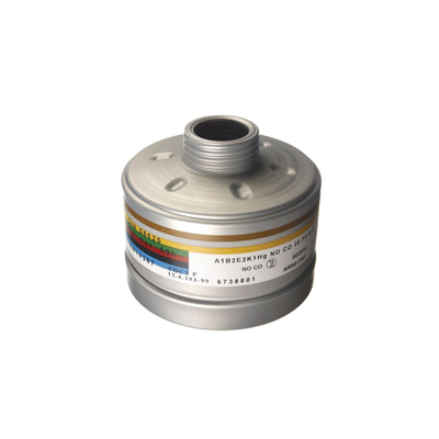 Drager 6738801 X-Plore® Rd40 Bağlantılı Kombine Gaz Filtresi A1B2E2K1 HG CO NO P3D