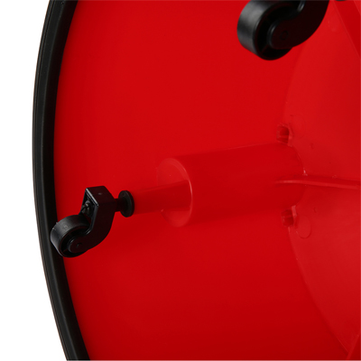 Tekerlekli Plastik Tabure Kaymaz Çift Katlı Kırmızı Renk Tekerlekli Plastik Tabure Kaymaz Çift Katlı Kırmızı Renk