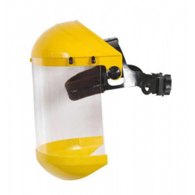 Yüz Koruyucu Siperlik Çene Korumalı Şeffaf Vizörlü (20X40CM)