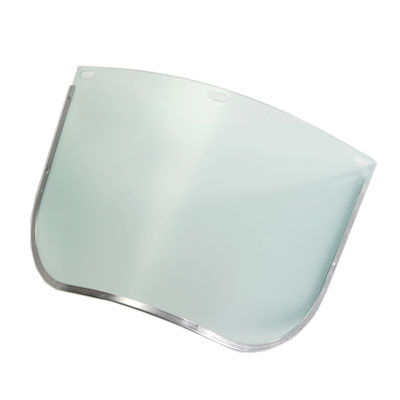 Şeffaf Vizör Polikarbonat Lensli Alüminyum Destekli 20X40CM