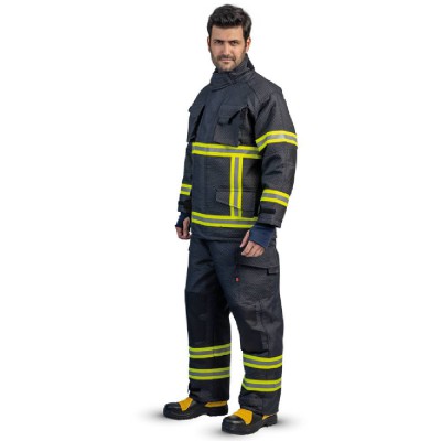 FFS8000 İtfaiyeci Kıyafeti Nomex 3DP (Ceket-Pantolon)