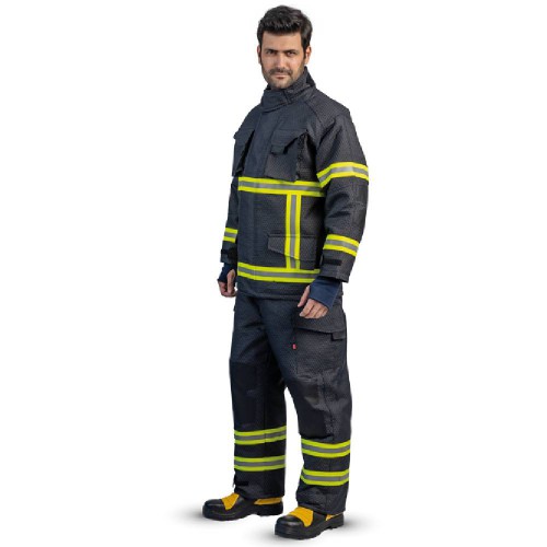 FFS8000 İtfaiyeci Kıyafeti Nomex 3DP (Ceket-Pantolon)