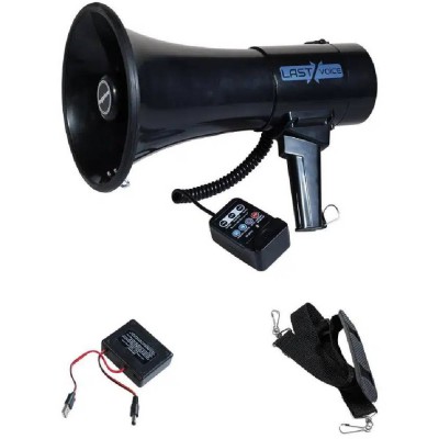 Lastvoice MGF-200X EL Megafonu 200W Bluetooth USB Şarjlı