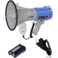 Lastvoice MGF-220USB-BT Şarjlı Bluetooth Usb EL Megafonu 220 WATT Usb Siren Mike Askı