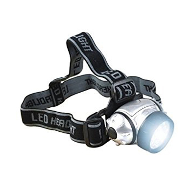 Kafa Lambası 7 LED'li Pilli