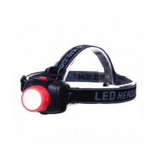 Kafa Feneri Pilli COB Parlak Led + Lazer Ledli 