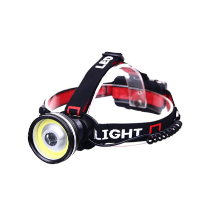 Kafa Feneri Şarjlı COB & Lümen Ledli