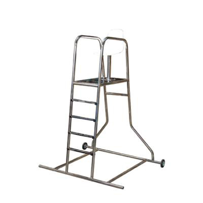 Cankurtaran ve Hakem Koltuğu 4 Basamaklı Tekerlekli 