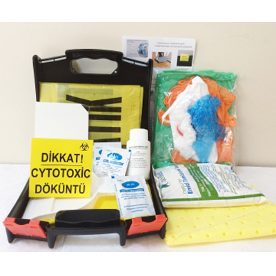 Sitotoksit Kemoterapi Tusorb  Acil Durum Dökülme Kiti(CYTOTOXİC SPİLL KİT)