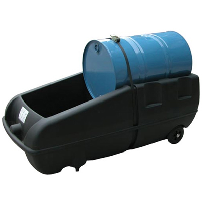 Spill Palllets SJ 400-003 Siyah Varil Taşıma Arabası