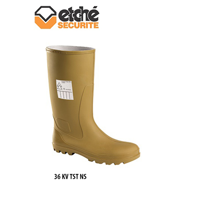 Yüksek Gerilim Elektrikçi Çizmesi Etche 36kV  