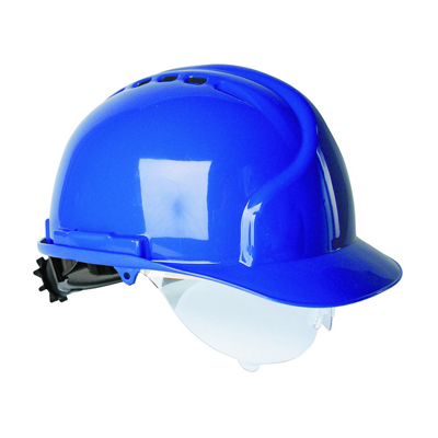 JSP Baş Koruyucu Baret Vidalı Ayarlı + Vizörlü + Tekstil İçlikli Jsp MK7