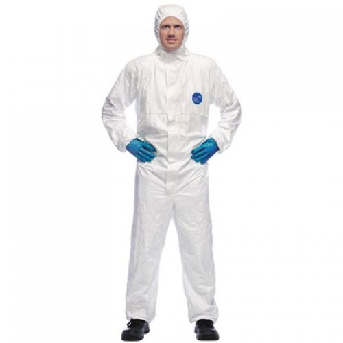 Tyvek Dupont ® Koruyucu Classic Xpert Tulum Renk Beyaz Cat III Type 5/6 
