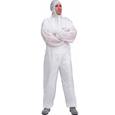 Tyvek Dupont ® Proshield Polyclean Tulum Renk Beyaz 