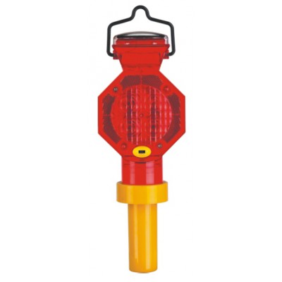 Güneş Enerjili Flaşör Lamba (Kırmızı Gövdeli) FL 103 