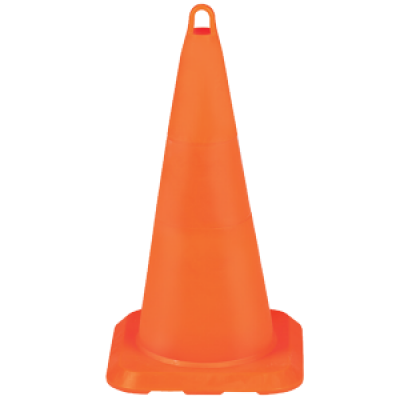 UT 5001 Pvc Trafik Konisi Yumuşak Kırılmaz 50cm "Reflektifsiz" 