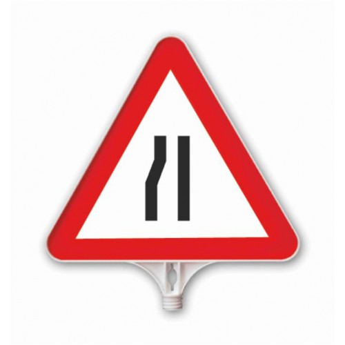 UT 2803 Soldan Daralan Yol Levhası 380mm