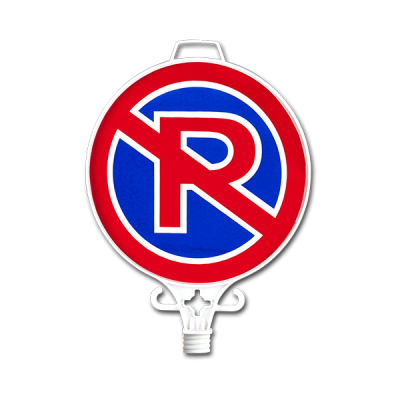 UT 2901 Park Yasak Uyarı Levhası Çift Yön 280mm