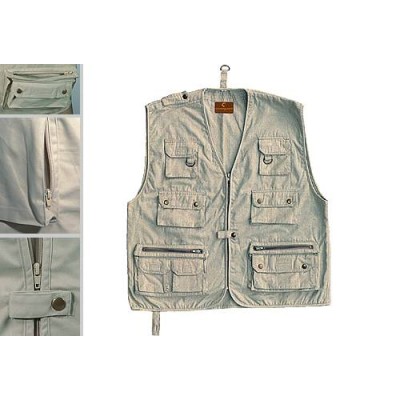 Avcı Yeleği Outdoor Tipi Çok Cepli "Bej"